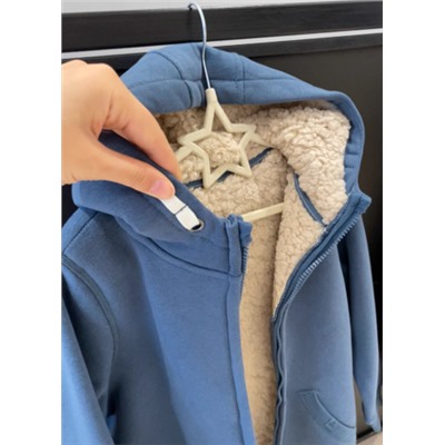 Кофта для мальчиков/девочек с теплым флисом. Экспорт