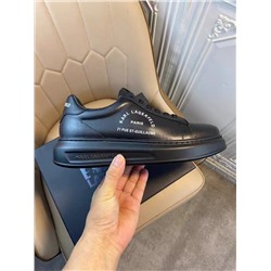 Кеды  karl  натур кожа люкс распродажа