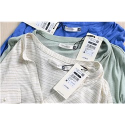 Тонкая льняная смесовая рубашка