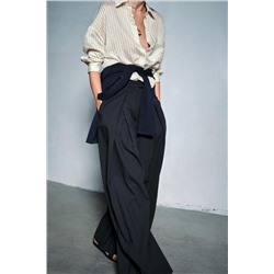 ZW COLLECTION PINSTRIPE TROUSERS