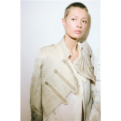 CHAQUETA CORTA JACQUARD ZW COLLECTION LIMITED EDITION