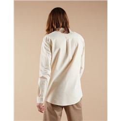 Pocket Striped Oxford Shirt, Men, Yellow