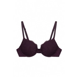 Sujetador clásico relleno encaje morado BEAUTIFUL
