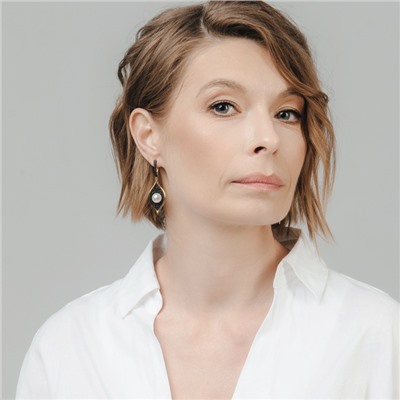 Серьги серебро 52842Y1B