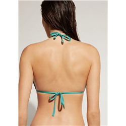 Triangel-Bikinioberteil mit verschiebbaren Cups Indonesia Eco