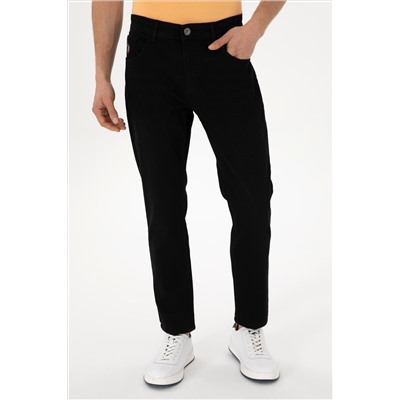 Erkek Siyah Jean Pantolon