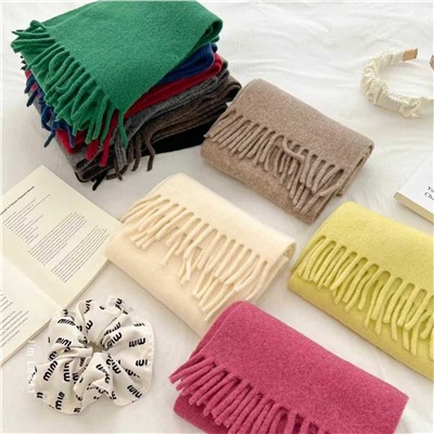 Мягкий женский уютный шарф