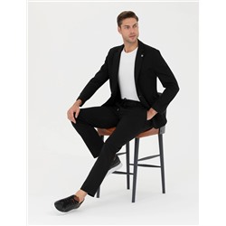 Siyah Ekstra Slim Fit Blazer Ceket