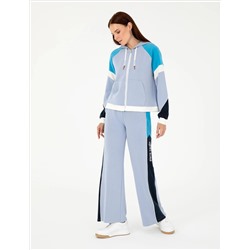 Mavi Flare Fit Eşofman Altı