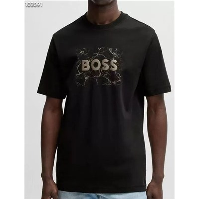 Хлопковая футболка  БОС*С