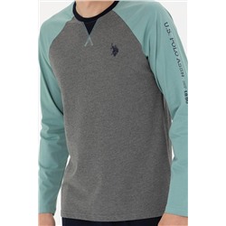 Erkek Antrasit Melanj Pijama Takımı