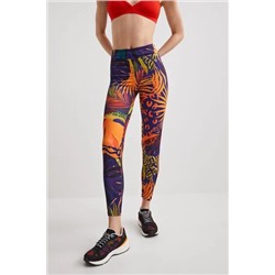 Leggings estampado tropical
