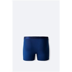 Avva Erkek Lacivert Düz Basic Soft Touch Tekli Boxer B009537