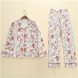 Женская пижама с ярким принтом