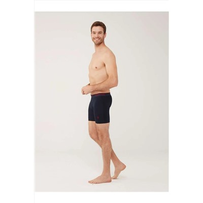 U.S. Polo Assn. U.S. Polo Assn. Erkek Uzun Paça 3'lü Kutulu Boxer - Çoklu Renk - SREIA90D00D5D