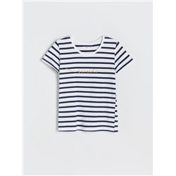 T-Shirt im Regular-Fit mit Applikation