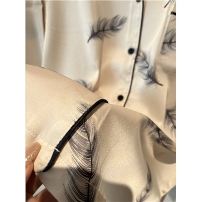 Женская легкая пижама из атласного шелка ВИКТОРИЯ СИКРЕ*Т