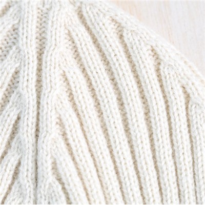 Классическая теплая вязаная шапка из толстой шерсти РАЛЬ*Ф Л