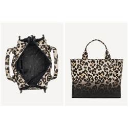 HADLEE LEOPARD PRINT MEDIUM TOTE