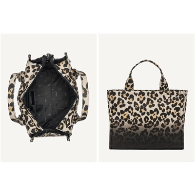 HADLEE LEOPARD PRINT MEDIUM TOTE