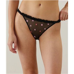 Braguita de tul con bordados