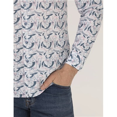 Pembe Slim Fit Uzun Kollu Gömlek