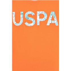 Erkek Turuncu Bisiklet Yaka Tişört