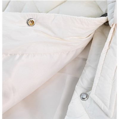 Женский стеганый жилет с ромбовидным узором и воротником-стойкой КАР*Л 😎