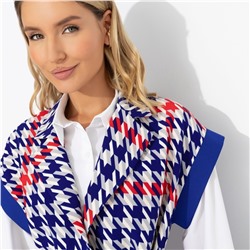 Жилет с карманами на запах, Модное измерение (яркий, с поясом)