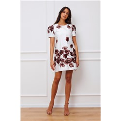 Платье мини женское с цветочным принтом Рапоза, Raposa 355