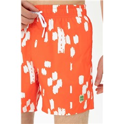 Erkek Turuncu Deniz Şortu