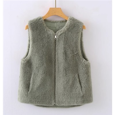 Женский простой и универсальный жилет