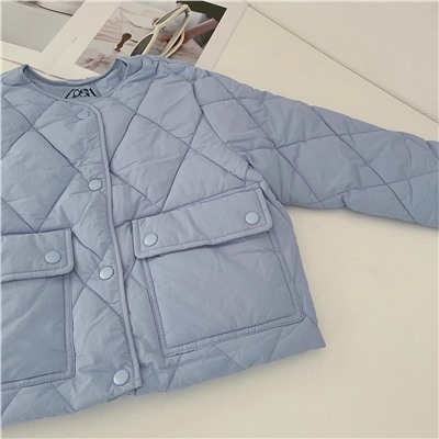 Демисезонная стеганая куртка для девочек ЗАР*А