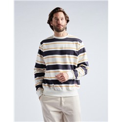 Striped Sweatshirt, Men, Multicolour