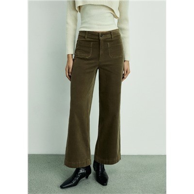 Pantalón Catherin culotte pana