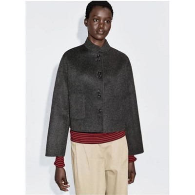 Женское элегантное мягкое шерстяное пальто МАССИМО Д