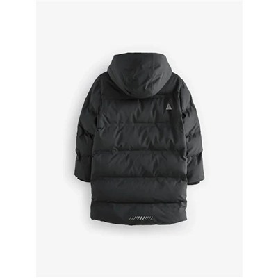 Детская теплая удлиненная куртка для мальчика  НЭКС*Т  Материал: с ветро и водозащитой