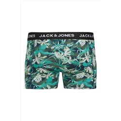 Jack & Jones JACK JONES Erkek Çiçek Desenli 6 lı Pamuklu Boxer 12277719