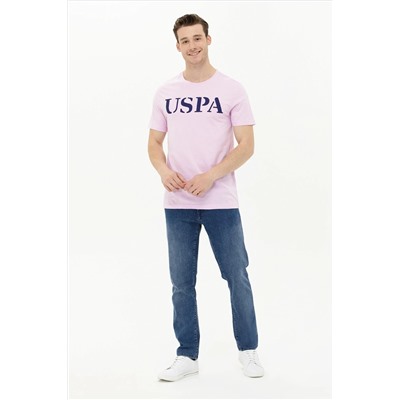 Erkek Manolya Basic Bisiklet Yaka Tişört