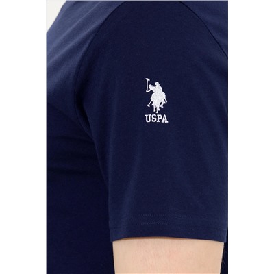 Erkek Lacivert Basic Bisiklet Yaka Tişört