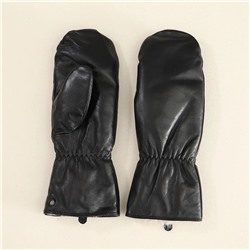 Женские кожаные варежки  Mango*