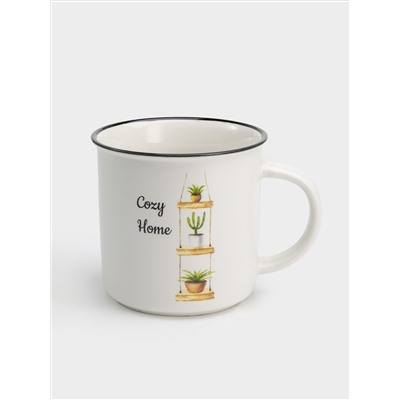 Кружка, 380 мл, Уютный дом