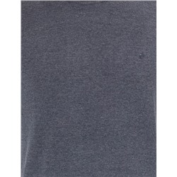 Gri Melanj Slim Fit Bisiklet Yaka Basic Triko Kazak