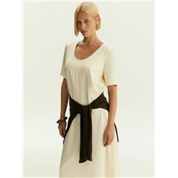 Платье миди из 100% вискозы, PL1742/assiet