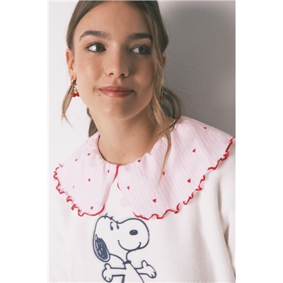 Pijama largo polar Snoopy