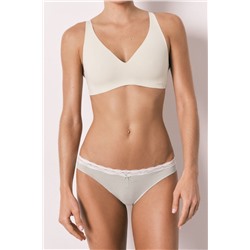 Pack 7 bragas clásicas algodón encaje y lazo