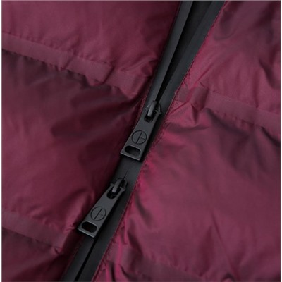 Модная блестящая стеганая куртка