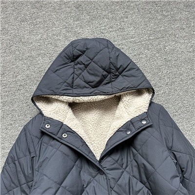 Женская двусторонняя стеганная куртка Cotto*n trader*s больших размеров, экспорт