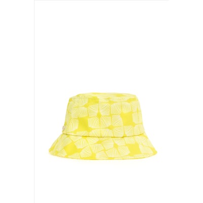 Kadın Sarı Bucket Şapka