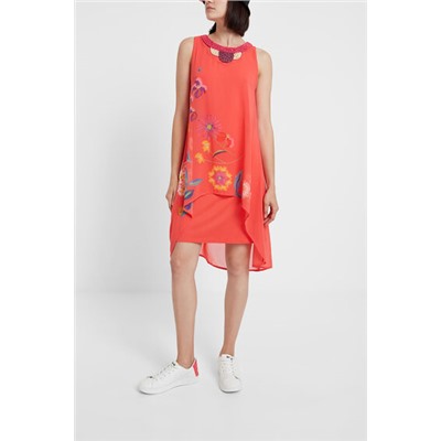 Vestido étnico flores